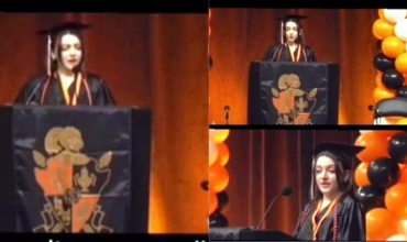 Altea Lumani, nxënësja shqiptare fiton çmimin e parë në Florida për fjalimin më të bukur motivues
